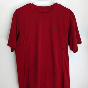 Arcteryx Performance Short-Sleeved Shirt, Red, Men's Medium